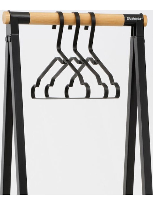 Brabantia Κρεμάστρα Δαπέδου από Μέταλλο Μαύρη
