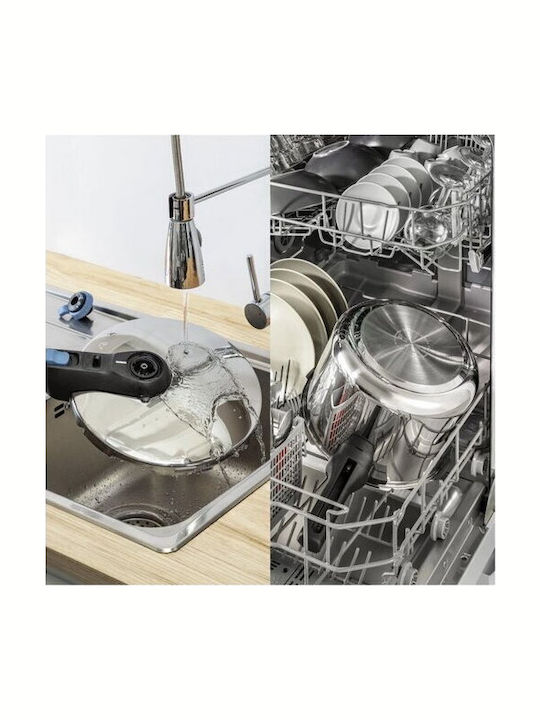 Tefal Secure Trendy Set Quattro Pressure Cooker 4lt and 6lt P2584301