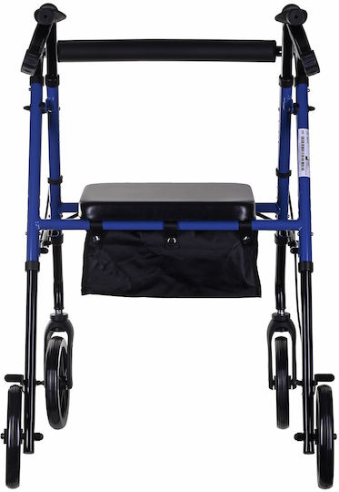 Leichter Aluminium Vier-Rad-Rehabilitationswalker