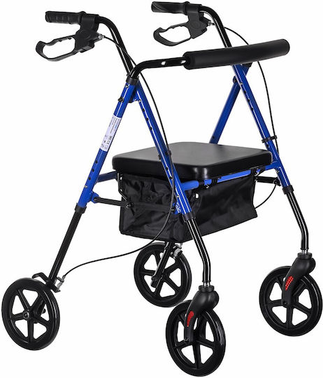 Leichter Aluminium Vier-Rad-Rehabilitationswalker