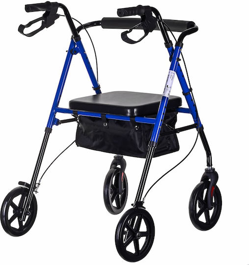 Leichter Aluminium Vier-Rad-Rehabilitationswalker