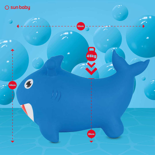 Sun Baby Săritori Baby Shark Pentru 1+ Ani Albastre 62 cm