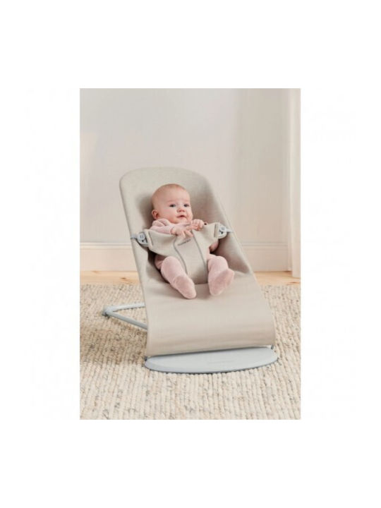 BabyBjorn Χειροκίνητο Relax Μωρού Bliss 3D Light Beige για Παιδί έως 13kg