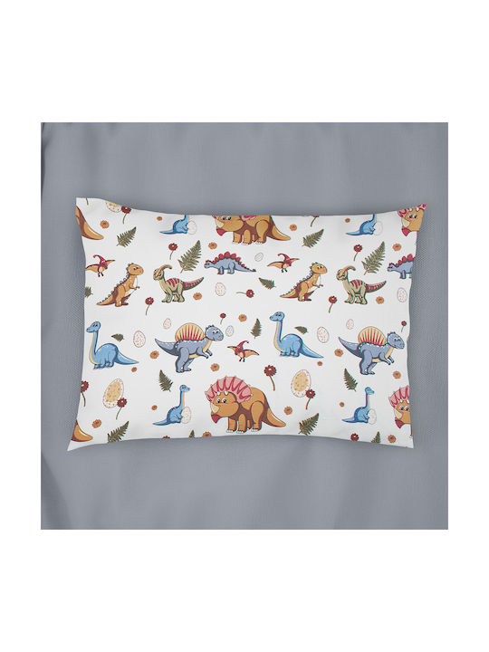 Dimcol Baby Sheets Set Crib Cotton White 120x160cm 3pcs