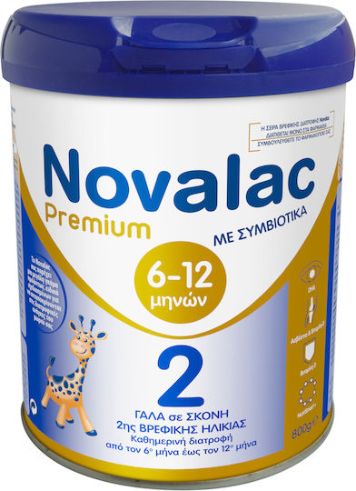 Novalac Milk Powder Premium 2 for 6m++ Months 800gr