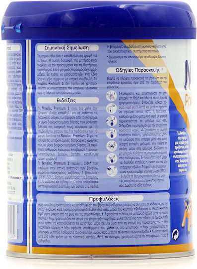 Novalac Milk Powder Premium 2 for 6m++ Months 800gr