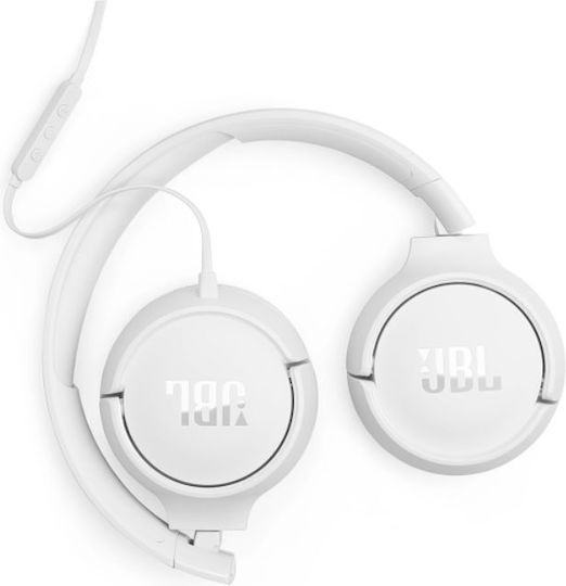 JBL Tune 520C Ενσύρματα On Ear Ακουστικά Λευκά