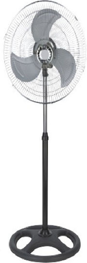 Silver FS40-8A-344 Ventilator Pe Piedestal 50W Argintiu