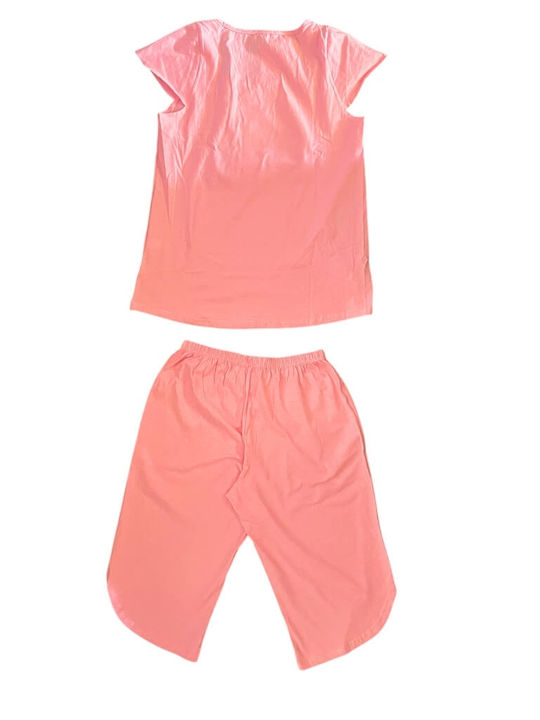 Rachel Sommer Damen Pyjama-Set Rosa