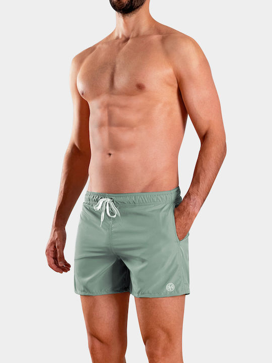 Men's Swimwear Shorts Light Green