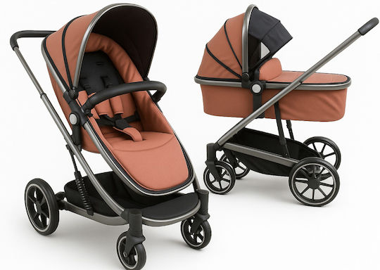 Kikka Boo Divaina Καρότσι 3 σε 1 Brown 60206520007