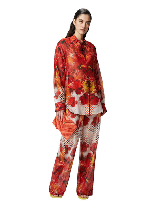 Blake Women's Floral Long Sleeve Shirt