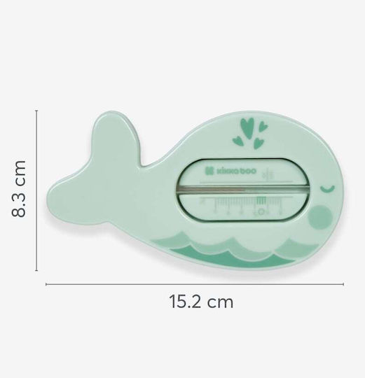 Kikka Boo Whale Mint Bath Thermometer