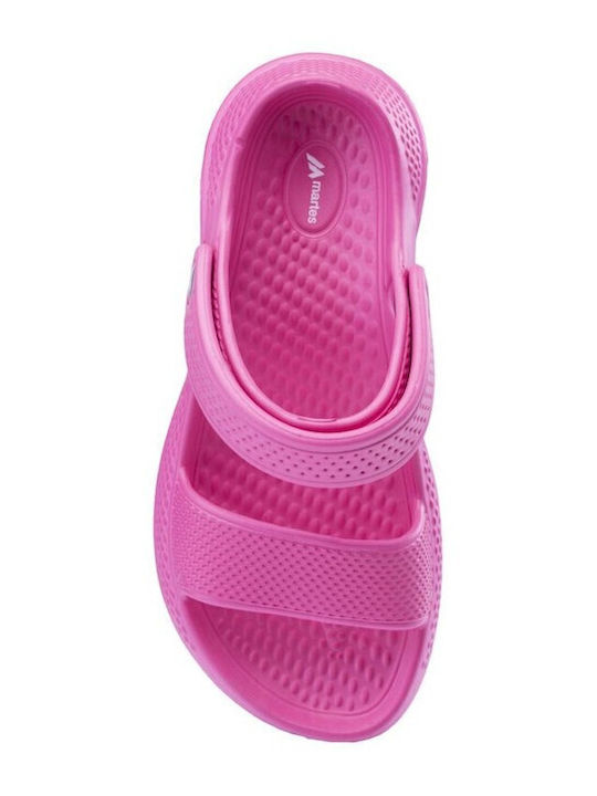 Women's Flip Flops Style Sandals in Fuchsia Color