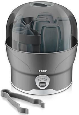 Reer Electric Baby Sterilizer For 6 Baby Bottles Grey
