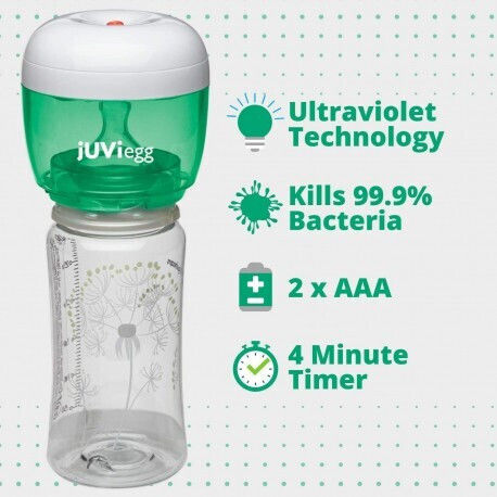 jUViegg Tragbarer Baby-Sterilisator für Schnuller