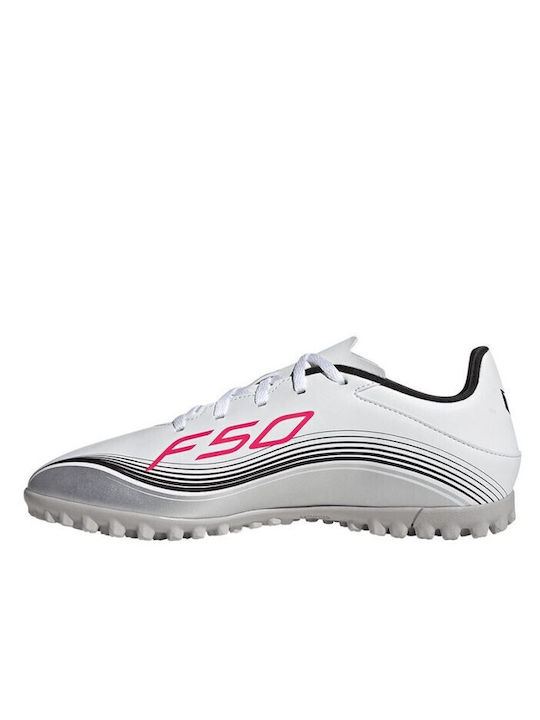 adidas F50 Messi Club Футболни Обувки с Гумена Подметка Бял