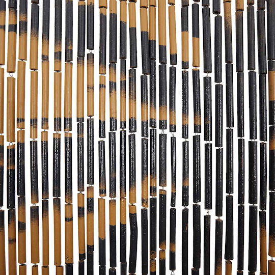 vidaXL Bamboo Door Curtain Multicolour 90x220cm 4017444