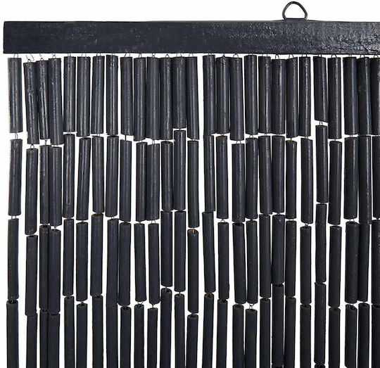 vidaXL Κουρτίνα Πόρτας από Μπαμπού Γκρι 100x200cm 4017449