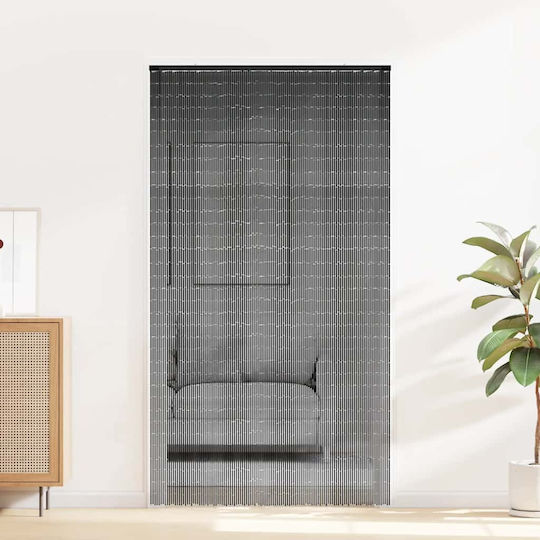 vidaXL Türvorhang aus Bambus Gray 120x220cm 4017451