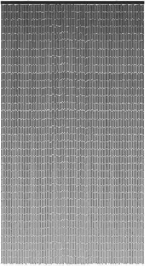 vidaXL Türvorhang aus Bambus Gray 120x220cm 4017451