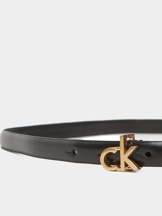 Leder Damen Gürtel Schwarz