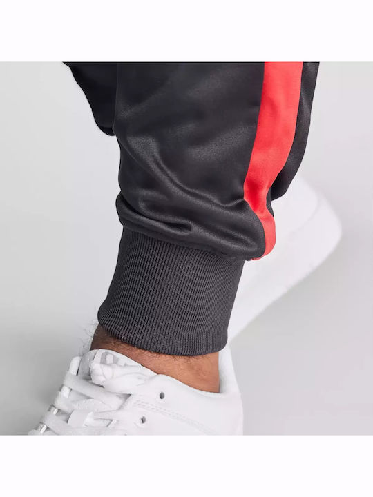 Комплект Анцуг Със Суитшърт с Цип с Ластик Черен