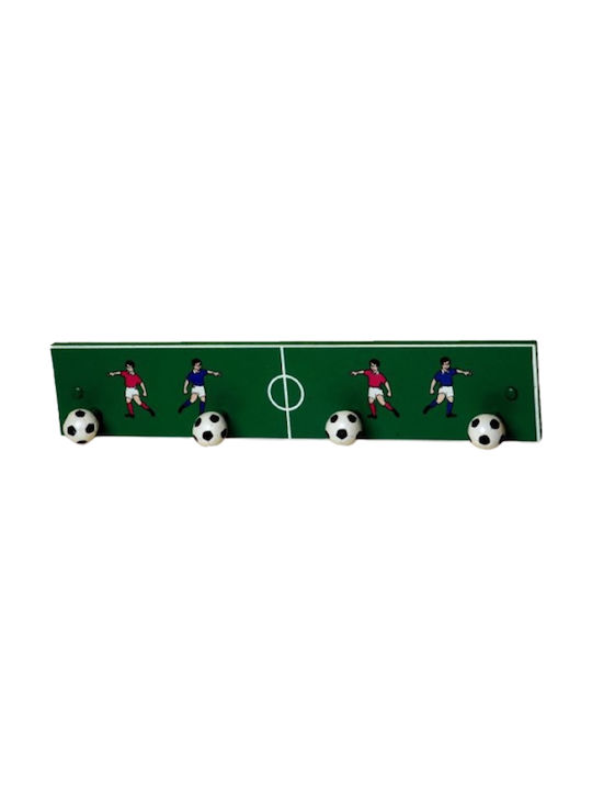 Import Hellas Παιδική Κρεμάστρα Ξύλινη 40.5x8.5cm