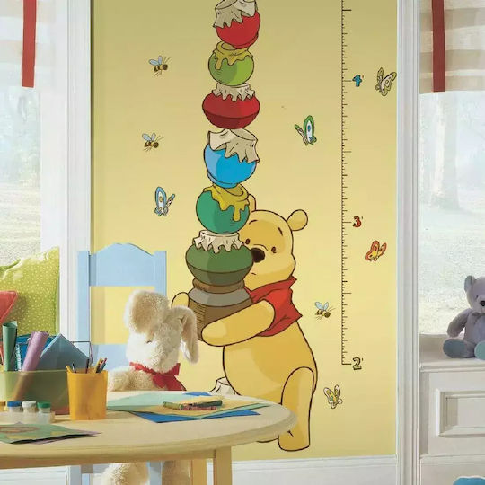 Wachstumstabelle für Kinder und Babys Winnie The Pooh Mehrfarbig