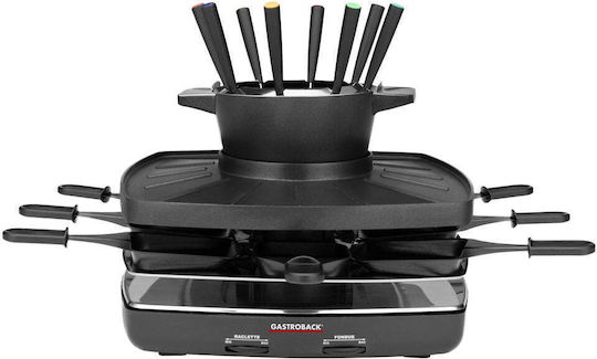 Set Raclette Fondue Gastroback 42567 Familie Prieteni
