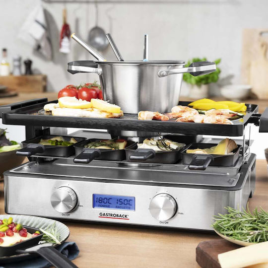 Gastroback 42562 Design Raclette-fondue Advanced Plus