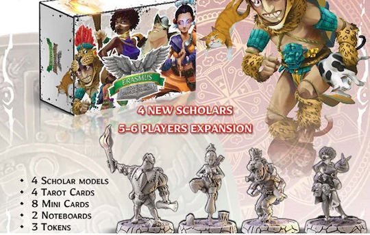 Разширение на играта Dungeonology Expedition Erasmus за 2-4 играчи 14+ години (EN) Ludus Magnus Studio