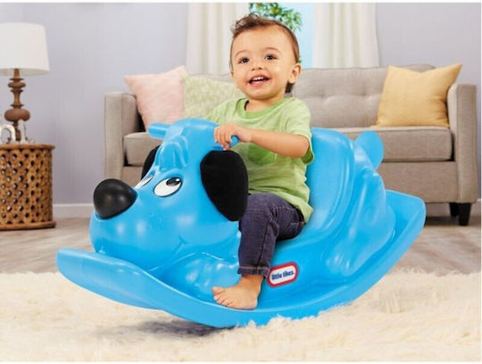 Little Tikes Plastic Toy Dog for 12+ months with Max Load Capacity 22kg Blue