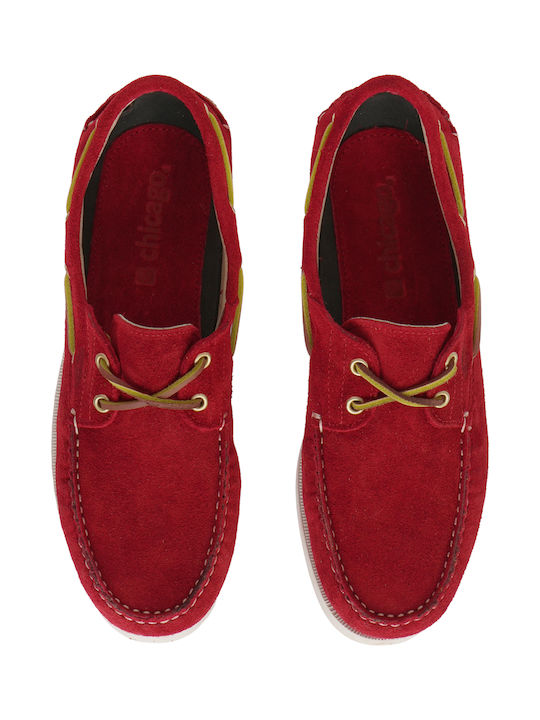 Men's Moccasins Red