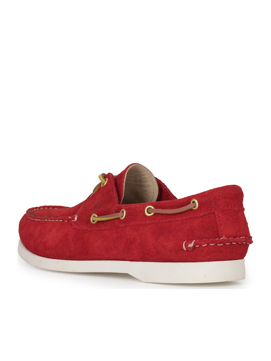 Men's Moccasins Red