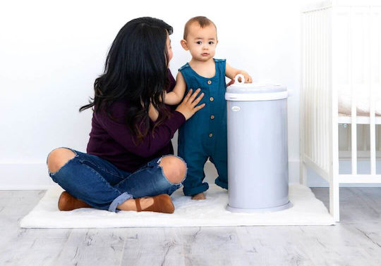 Ubbi Diaper Disposal Bin Grey