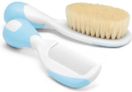 Chicco Baby Brush & Comb Ciell 2pcs