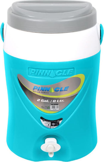 Pinnacle Platino Μπουκάλι Θερμός 8lt Μπλε, Τυρκουάζ
