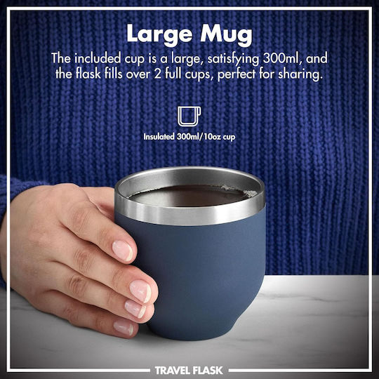 Ion8 700ml/luma Flask & Ποτήρι Θερμός Navy