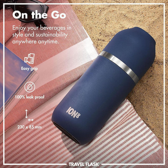 Ion8 700ml/luma Flask & Ποτήρι Θερμός Navy