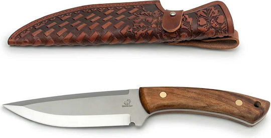 Beaver Craft Hgk1 Μαχαίρι Καφέ σε Δερμάτινη Θήκη