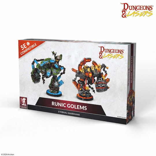 Runic Golems Dungeons & Lasers
