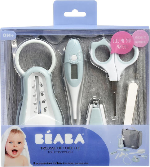 Beaba Set De Îngrijire Pentru Copii Gri 9 Bucăți