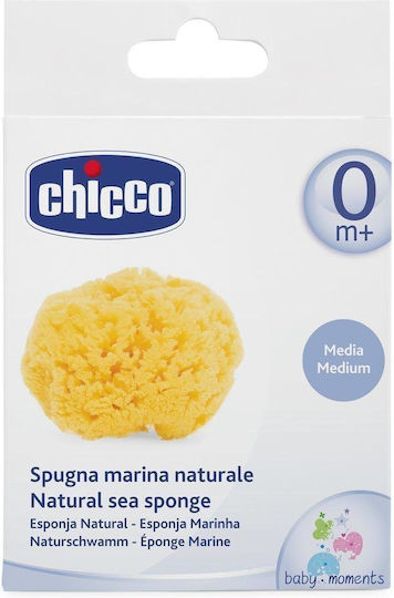 Chicco Baby-Badeschwamm Natural Sea Gelb 1Stück