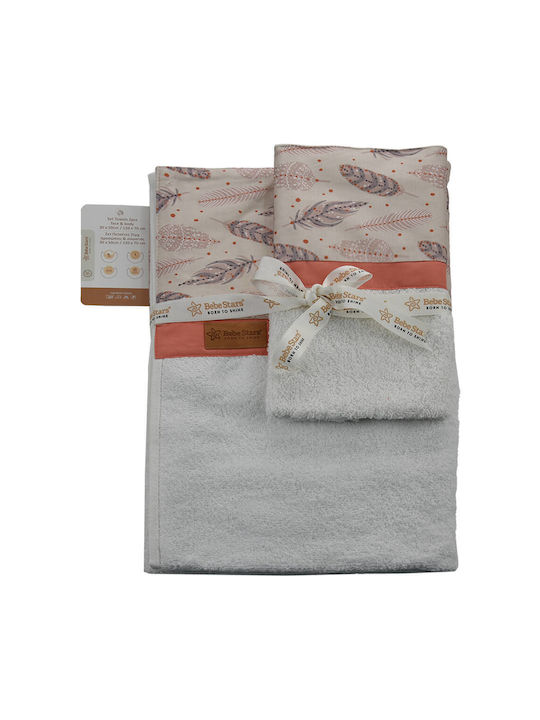 Bebe Stars Set of baby towels 2pcs Boho