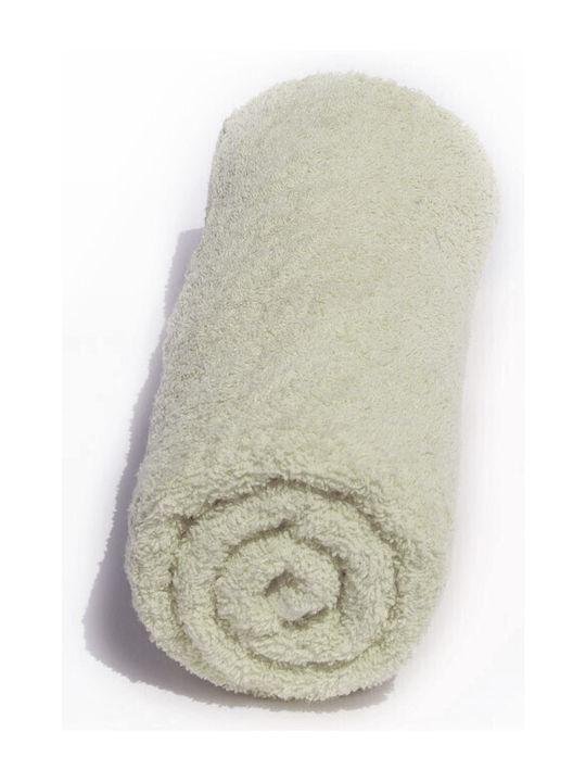 Carbotex Βρεφική Πετσέτα Σώματος Ecru 70x140cm Βάρους 500gr/m²