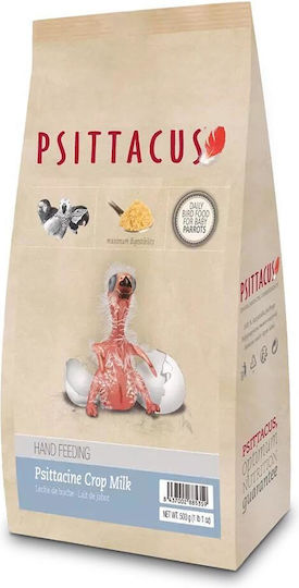 Psittacus Psittacine Crop Milk Birds Food for Budgerigars Hand Feeding Formula 500gr