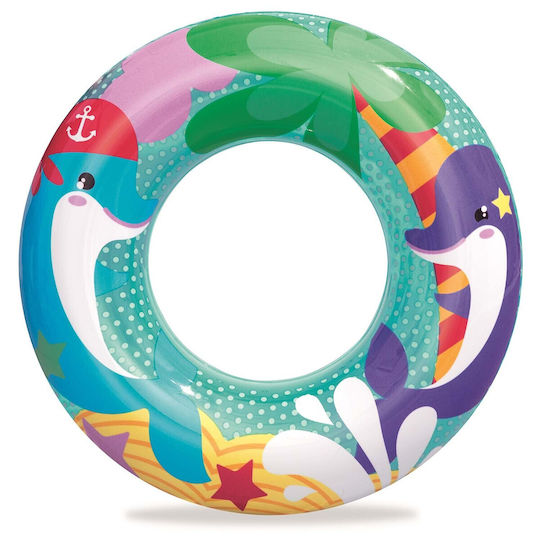 Bestway 36113 Penguin Beach Swimming Ring Kids Sea Adventures