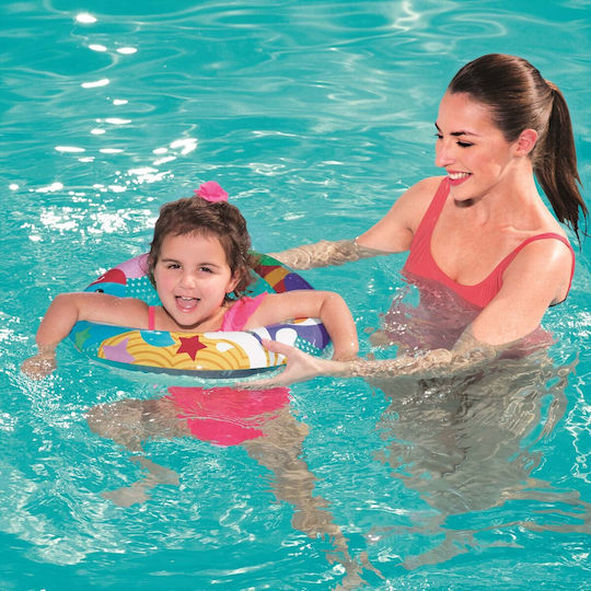 Bestway 36113 Penguin Beach Swimming Ring Kids Sea Adventures