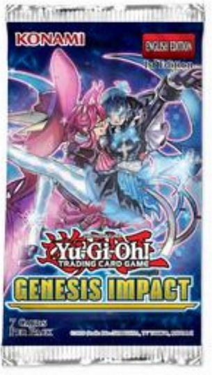 Konami Yu-Gi-Oh! Jocuri De Carti: Pachet Booster Genesis Impact Geneza (Engleză)
